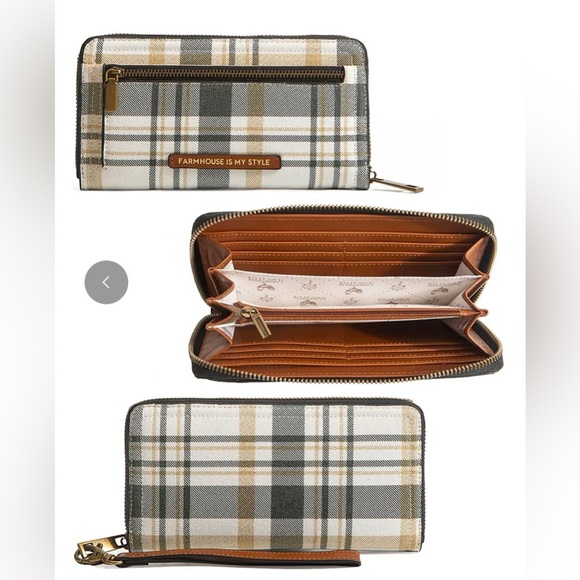 Plaid Wallet - Picture 1 of 7